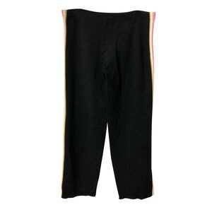 Bella Freud Wool Pants in Black Cotton